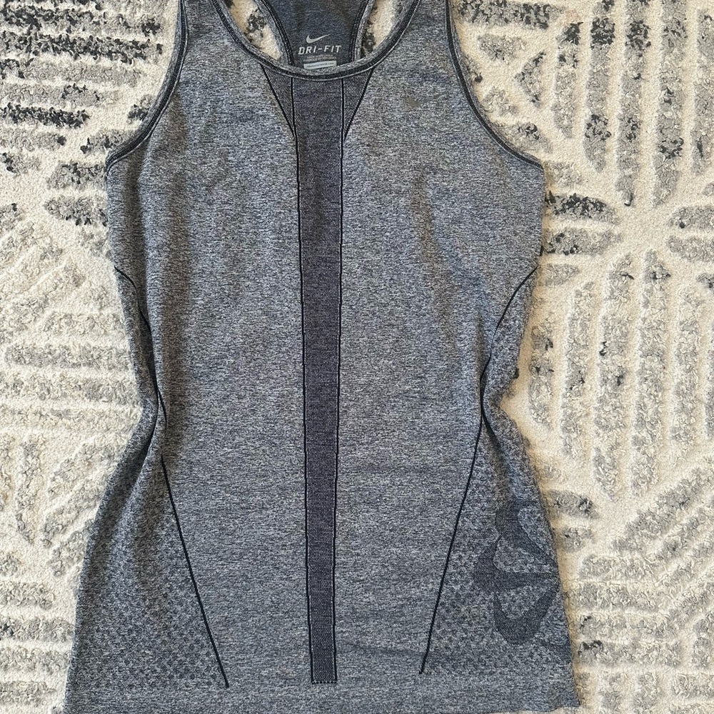 Nike Heather Gray Dri-FIT Women's Tank Top